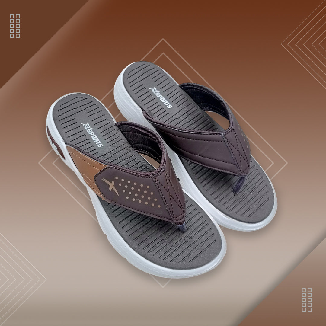 X-Sports summer Arabic slippers brown-806(Made in Qatar)