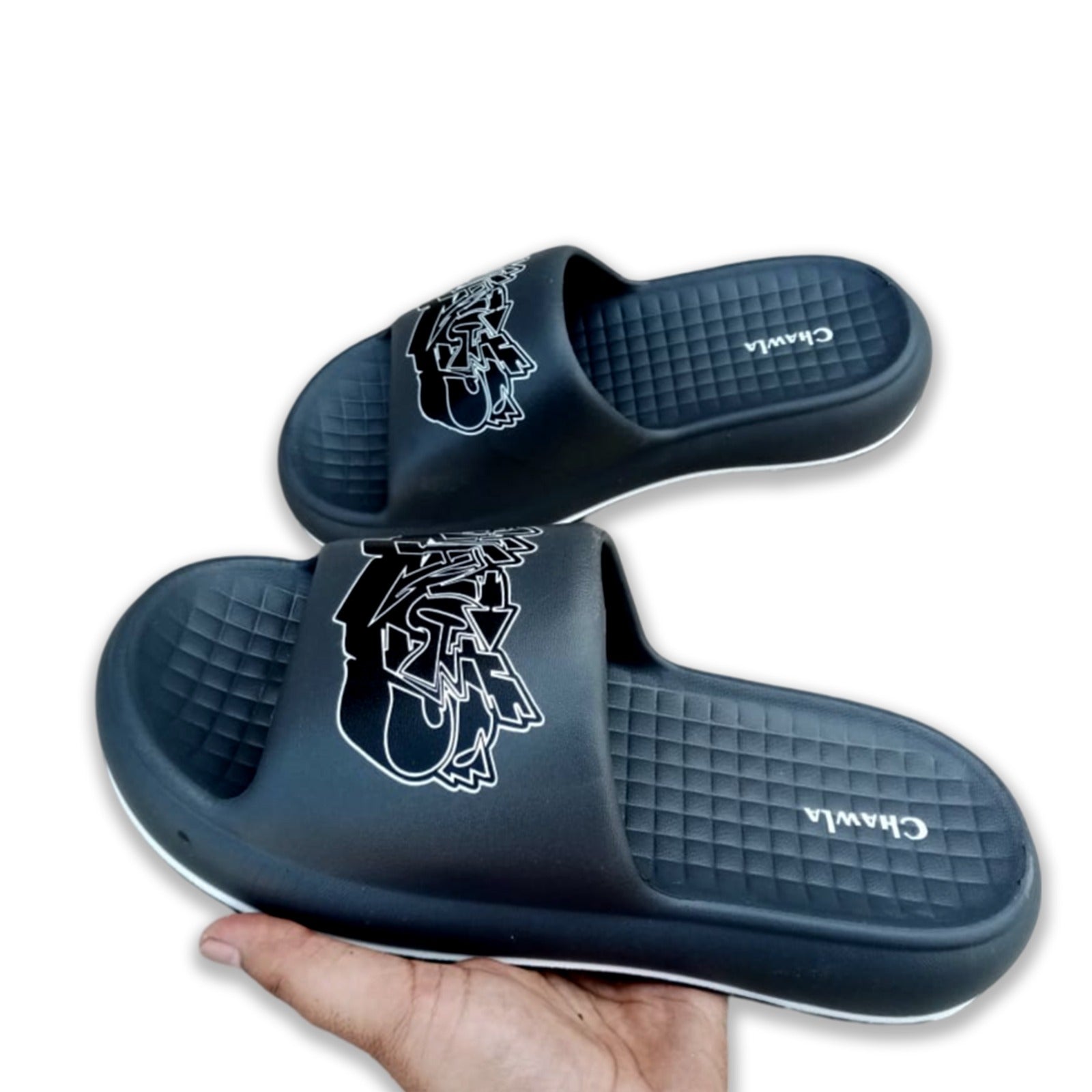 Premium Medicated Slippers Grey 1705