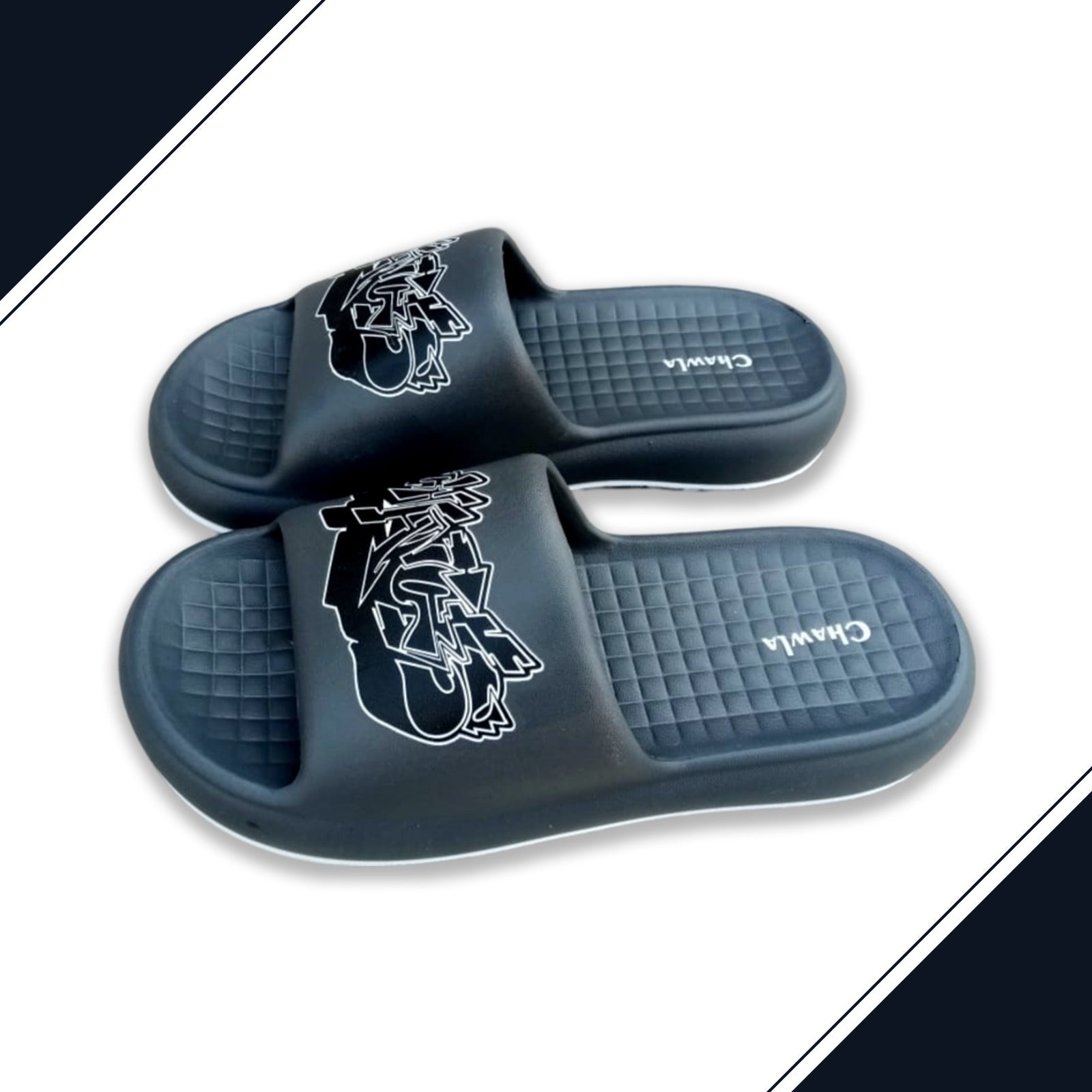 Premium Medicated Slippers Grey 1705